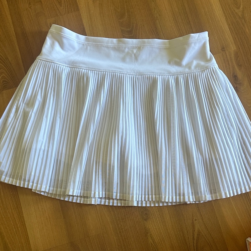 IBKUL White Pleated golf Skirt sz XL